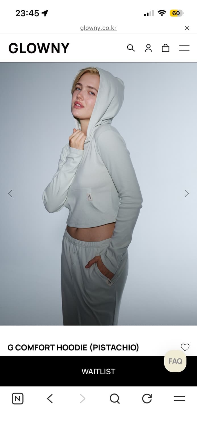글로니 g comfort hoodie s 상품이미지1