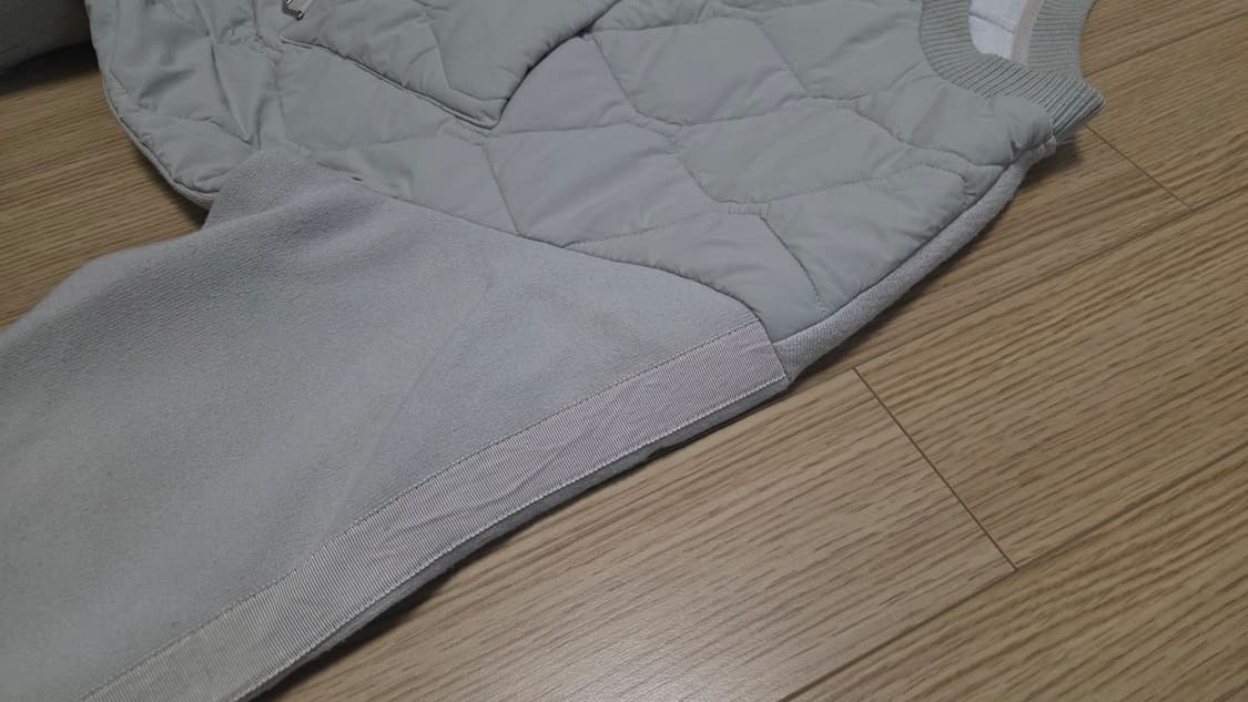 시스템 옴므 퀼팅 니트 맨투맨 상품이미지5