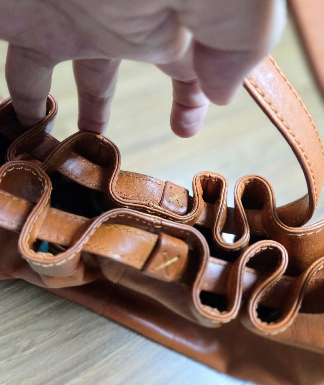 니콜 st. 질 - 가죽 토트백 [정품] 상품이미지4