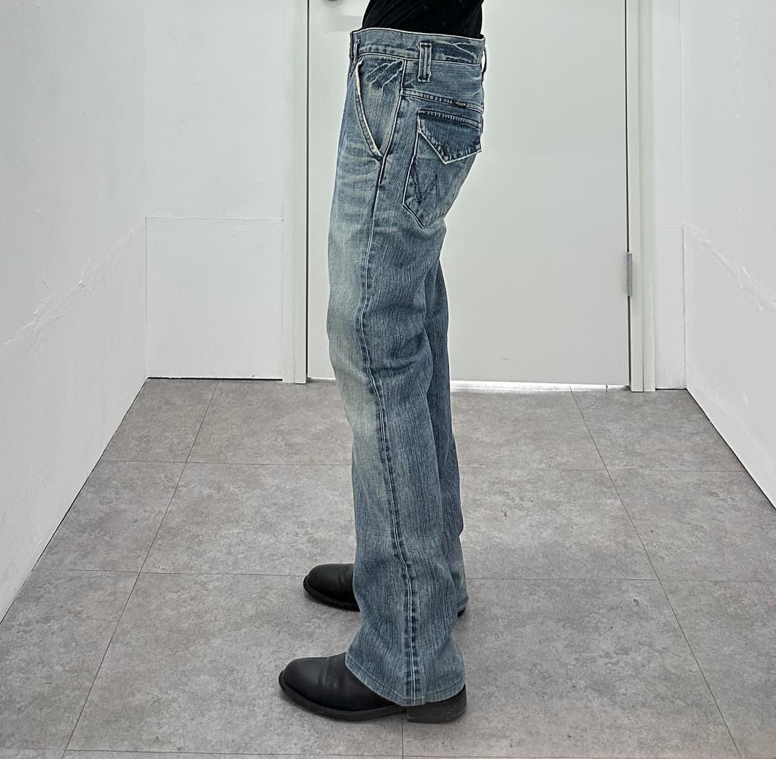 Wrangler 'W' Stitch Flaree Denim 상품이미지4