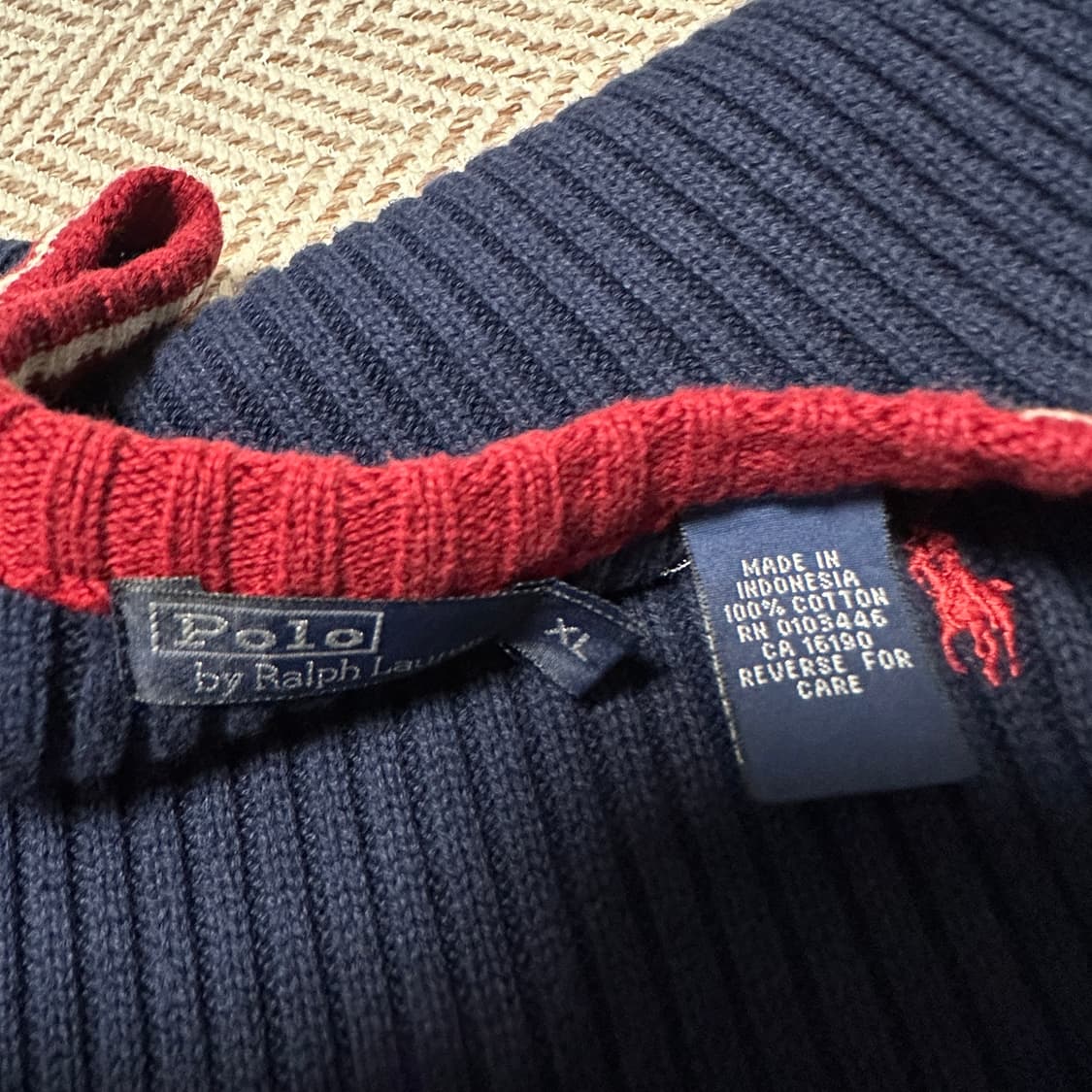 POLO RALPH LAUREN cotton knit vest 상품이미지3