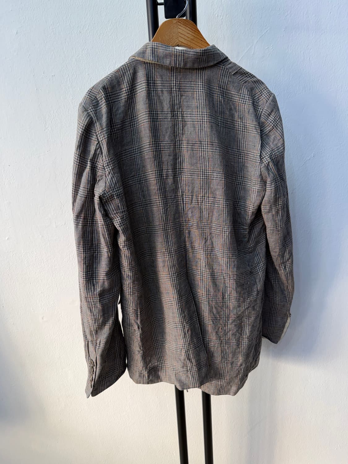 정품) TIME 타임1193 한섬 체크무늬 자켓 82 상품이미지5