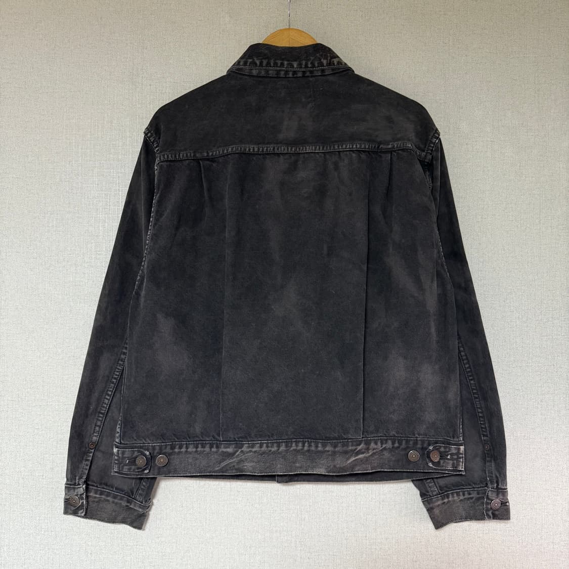 [2]아나크로놈 SULFUR DYE 서퍼 다잉 가공 type2 트러커 자 상품이미지7