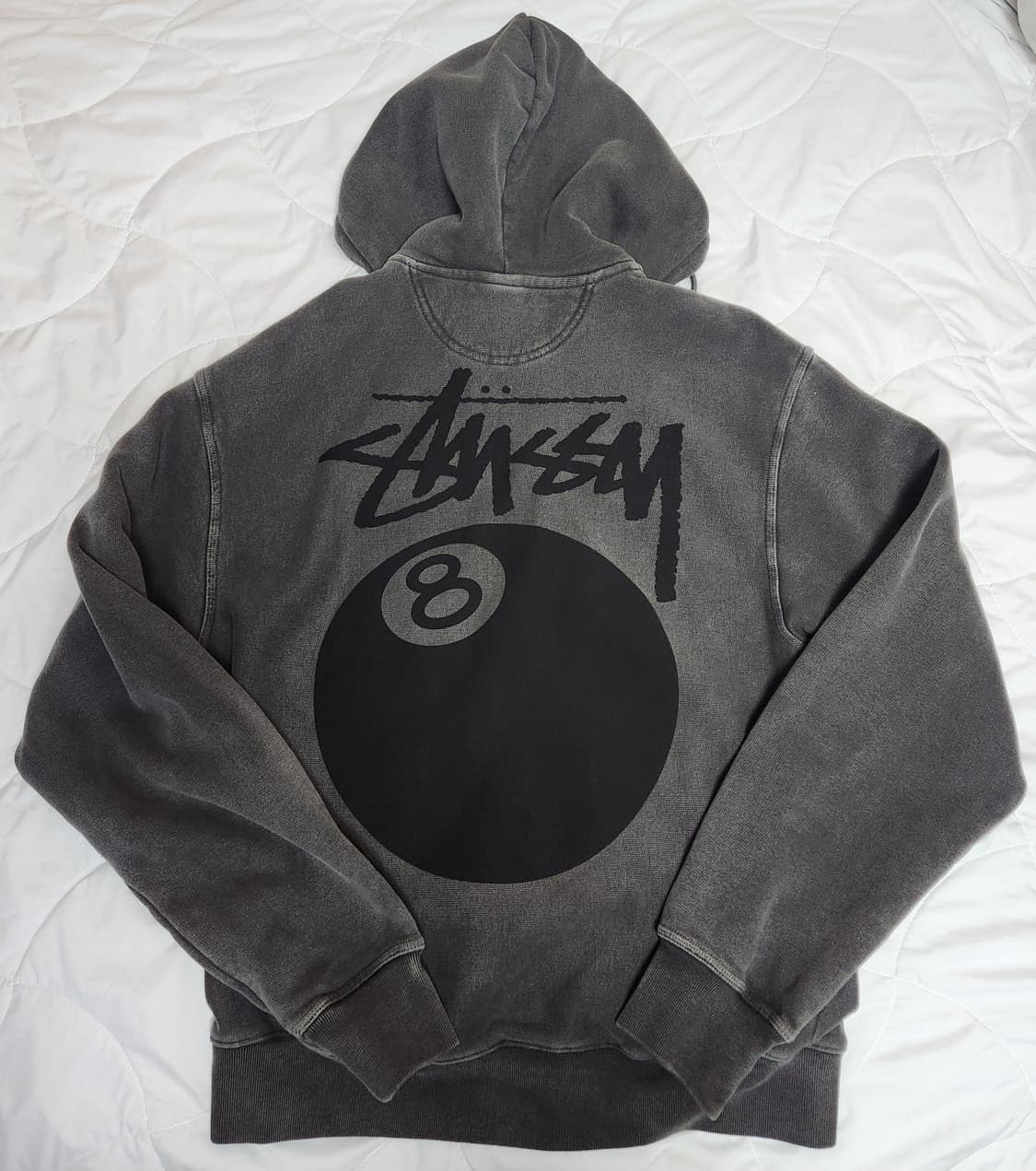 스투시 피그먼트 8볼 후드집업 M 상품이미지7