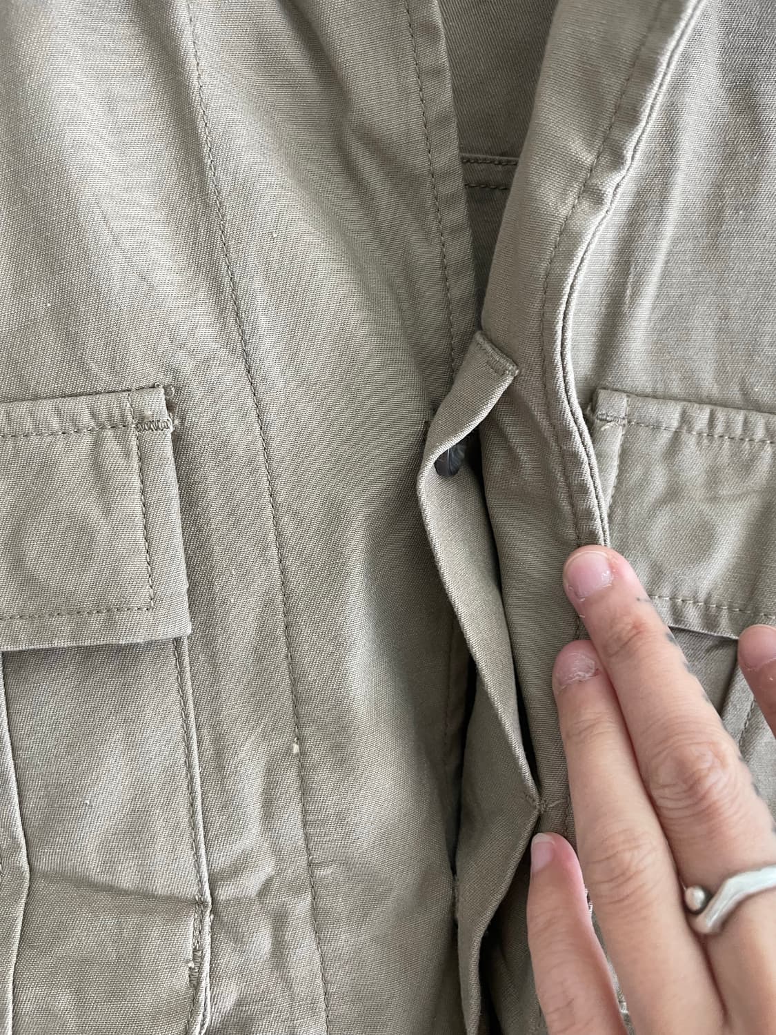 어스뮤직 모리걸 하구미 숏야상 상품이미지3