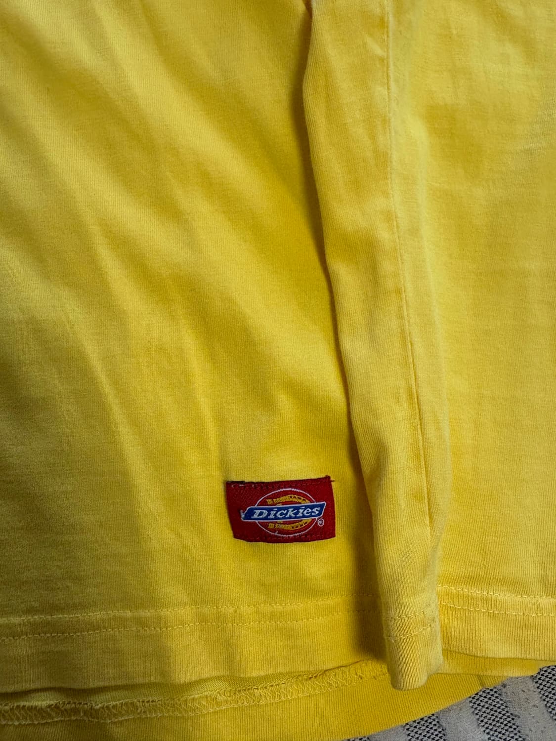 디키즈 빈티지 옐로우 롱슬리브 L 상품이미지3