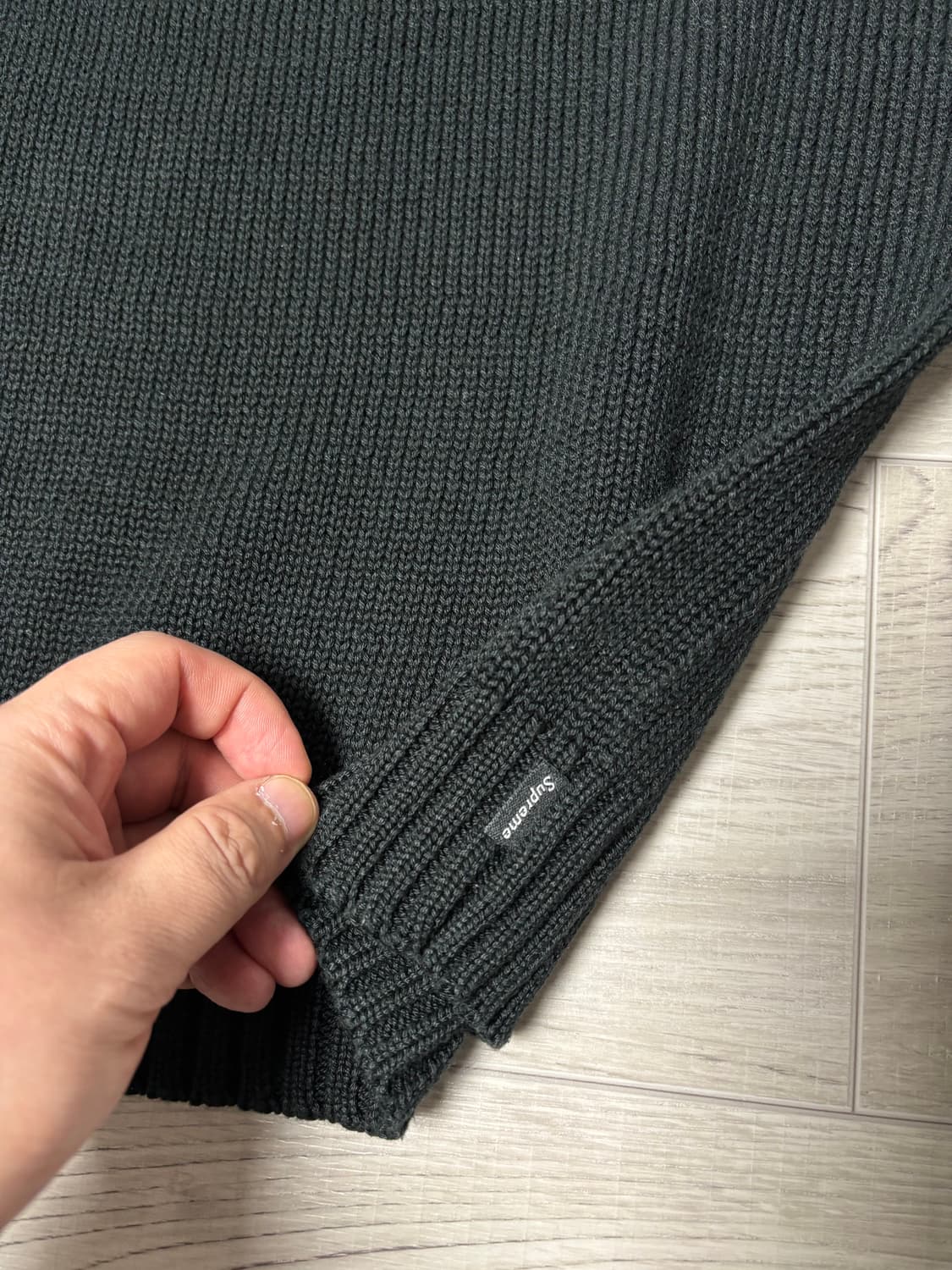 [L] 슈프림 백로고 니트스웨터 20ss 상품이미지5