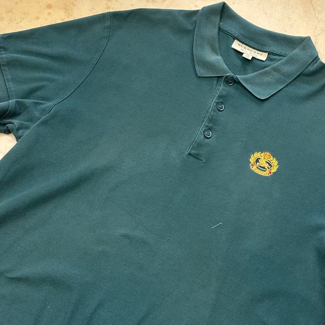 🫶🏻 XXL 버버리 Green 카라 반팔티 🫶🏻 상품이미지2