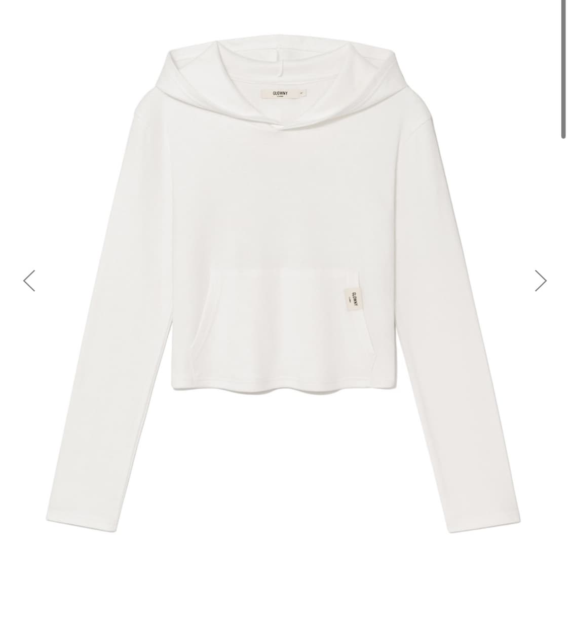 글로니 G COMFORT HOODIE (WHITE) 상품이미지1