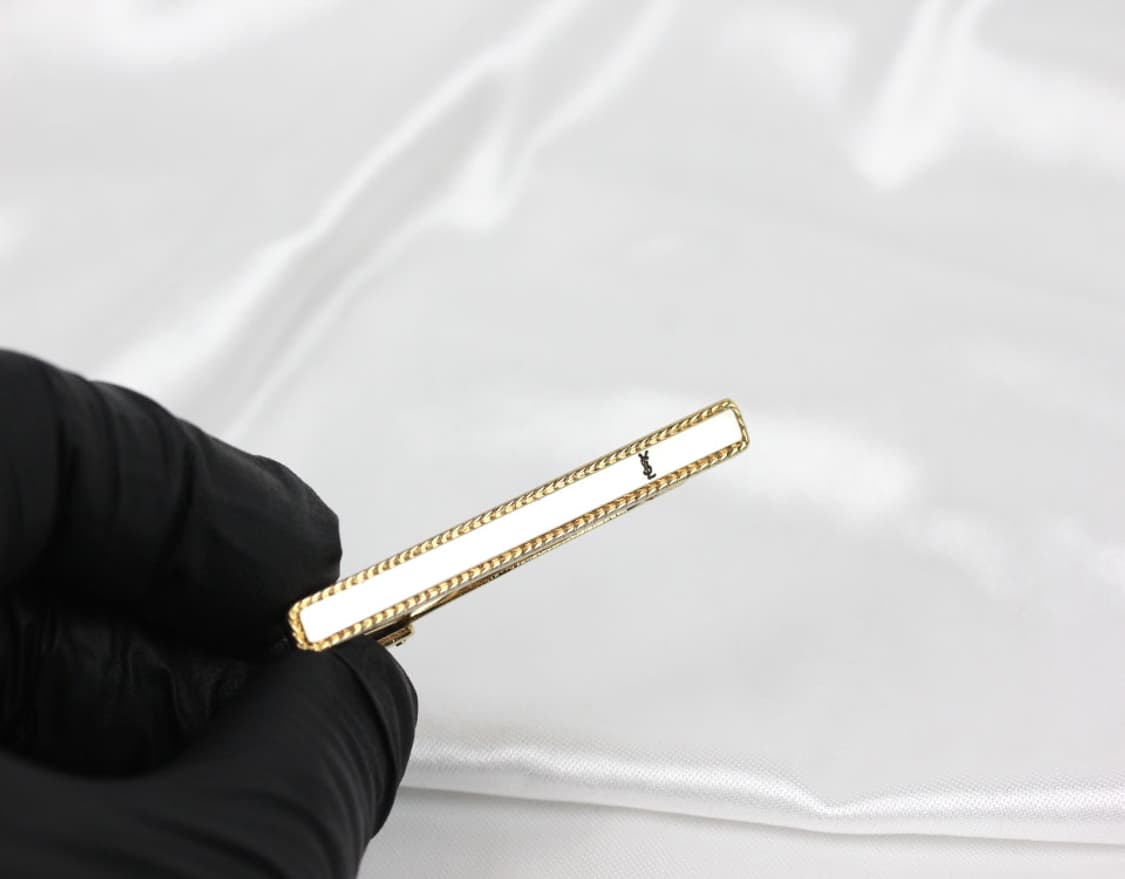 입생로랑 A-등급 5.1cm 남자 명품 넥타이핀 빈티지 상품이미지5