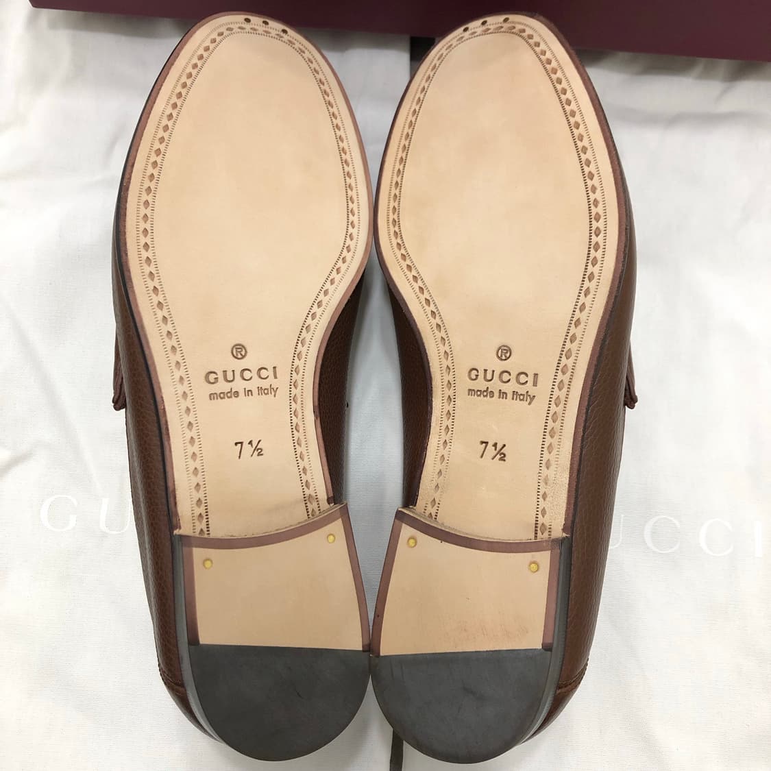 구찌 레더 가죽 로퍼 7.5 상품이미지4