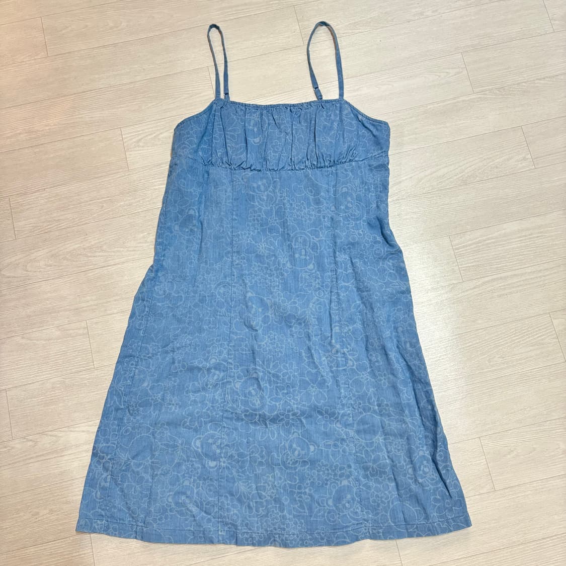 hysteric glamour denim sleeveless dress 상품이미지2