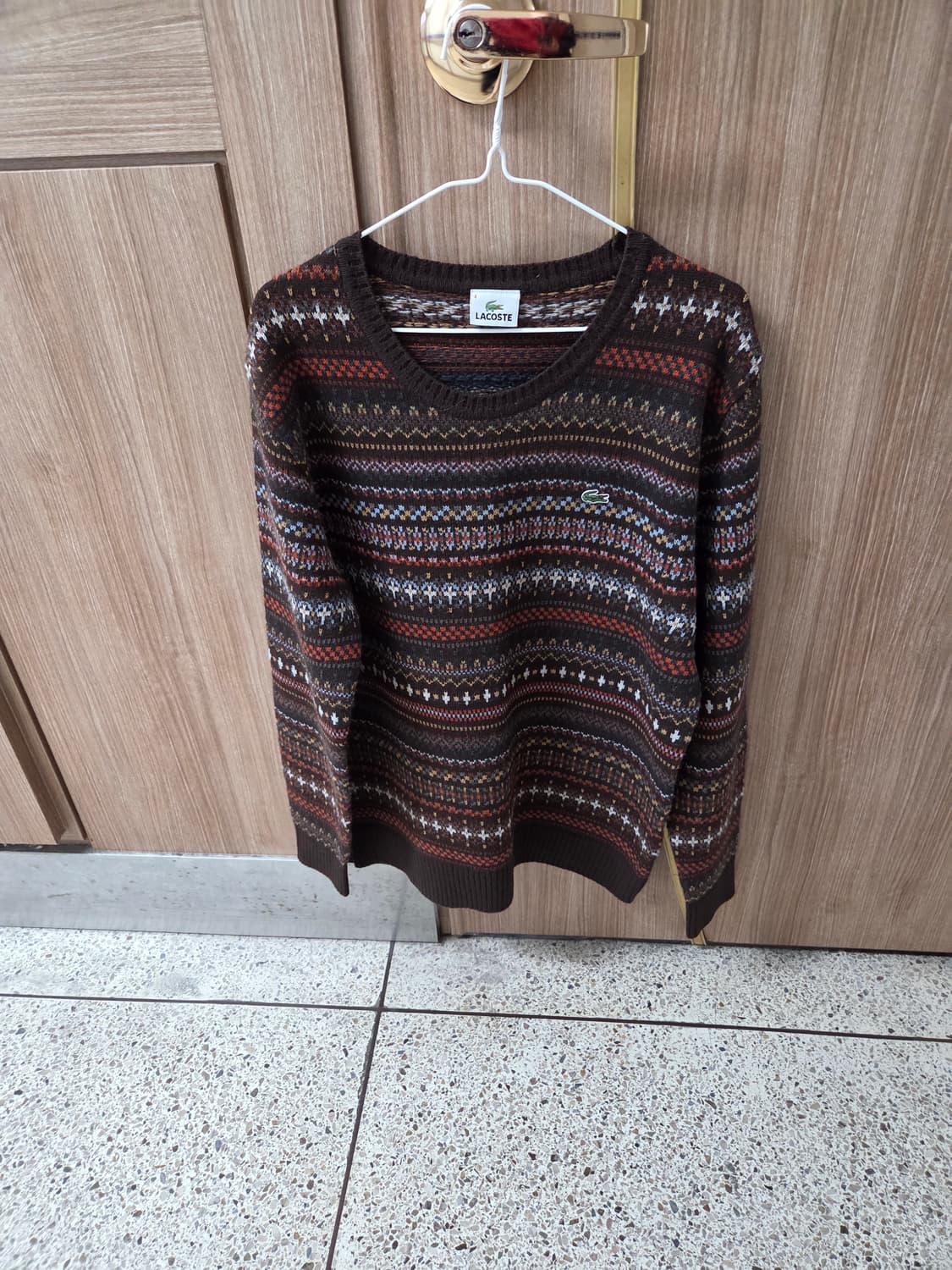 라코스테 브라운 니트 상품이미지1