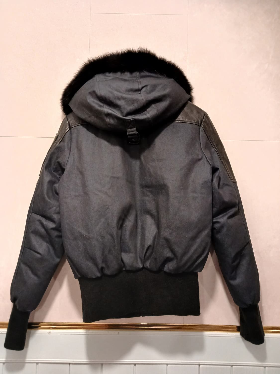 무스너클 정품 여성 레이디 데님 봄버 XS 사이즈 상품이미지10