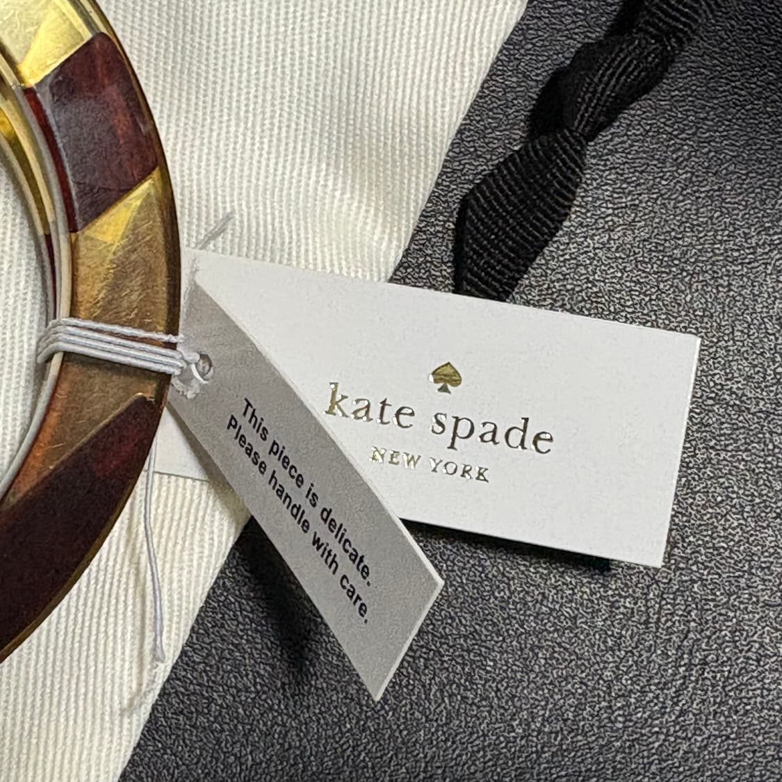 Kate Spade 빈티지 팔찌 레진/우드 상품이미지3