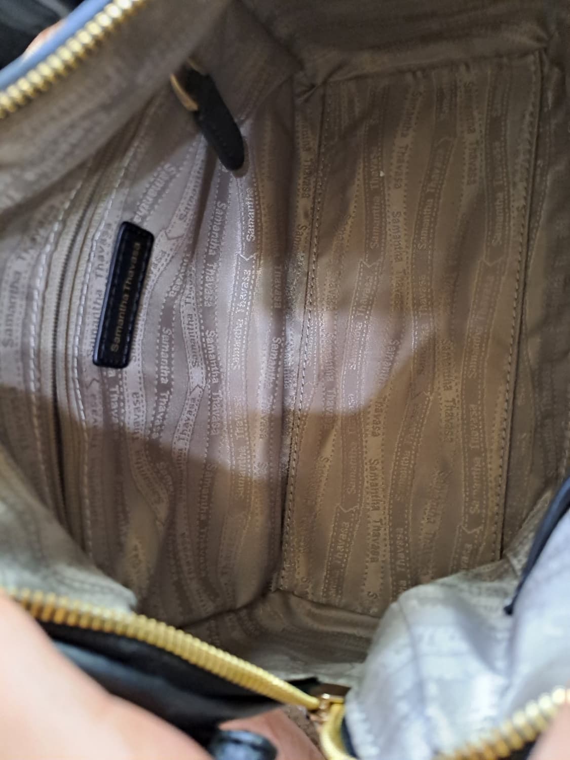 사만사타바사 블랙토트백 상품이미지5