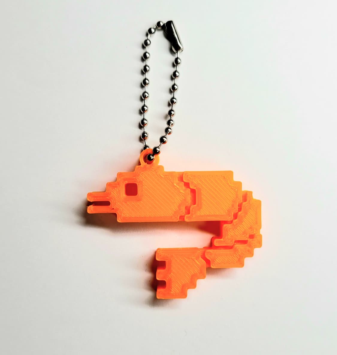 새우 8비트 키링 키체인 상품이미지1