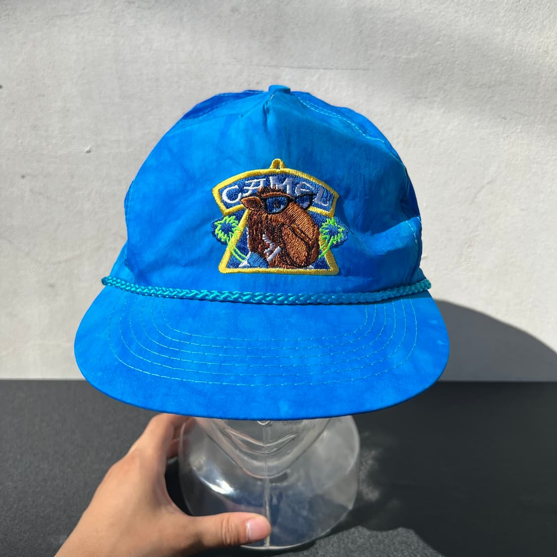 90s Camel 빈티지 카멜 나일론 모자 y18186  상품이미지5