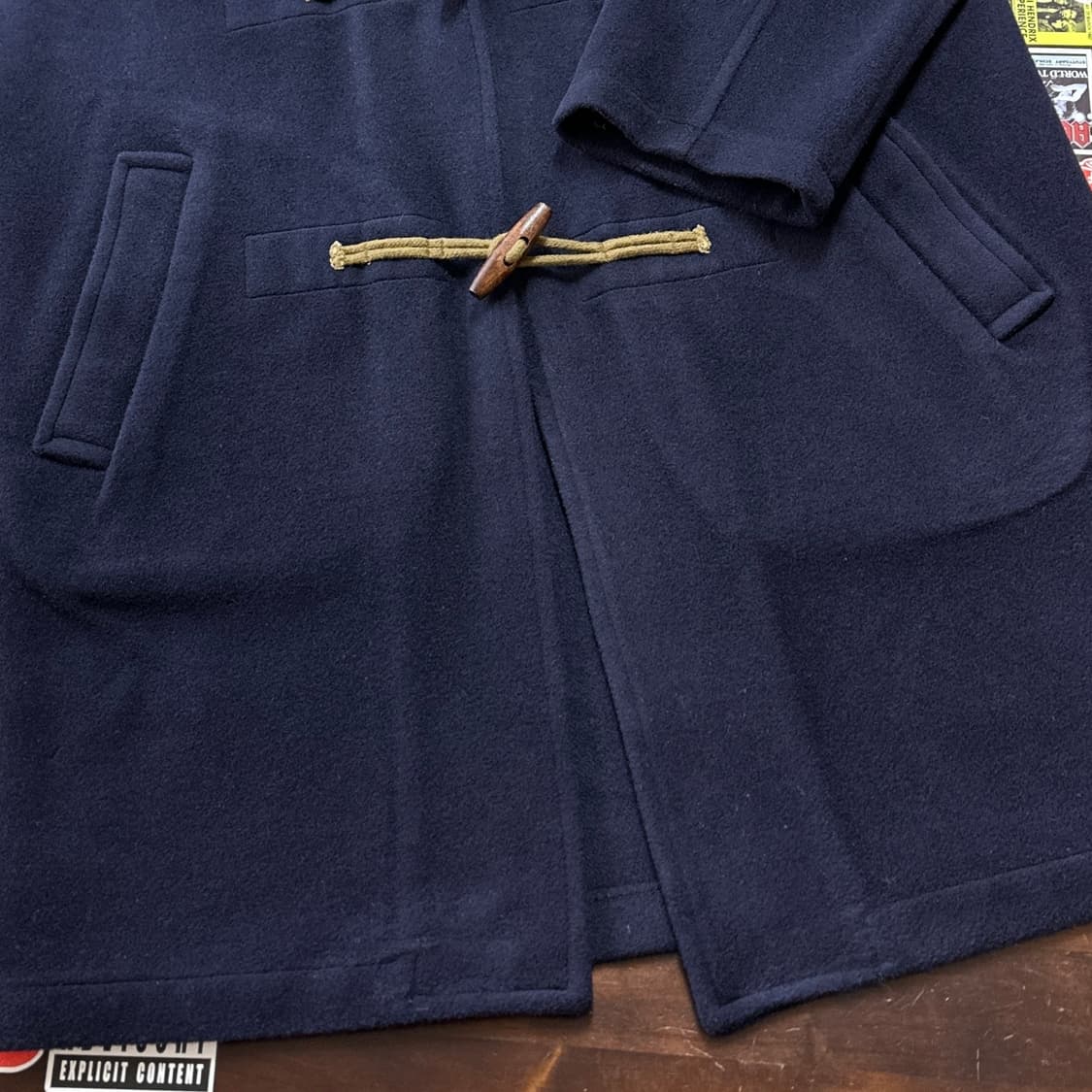 90s 폴로 랄프로렌 울 더플 코트 M 상품이미지4