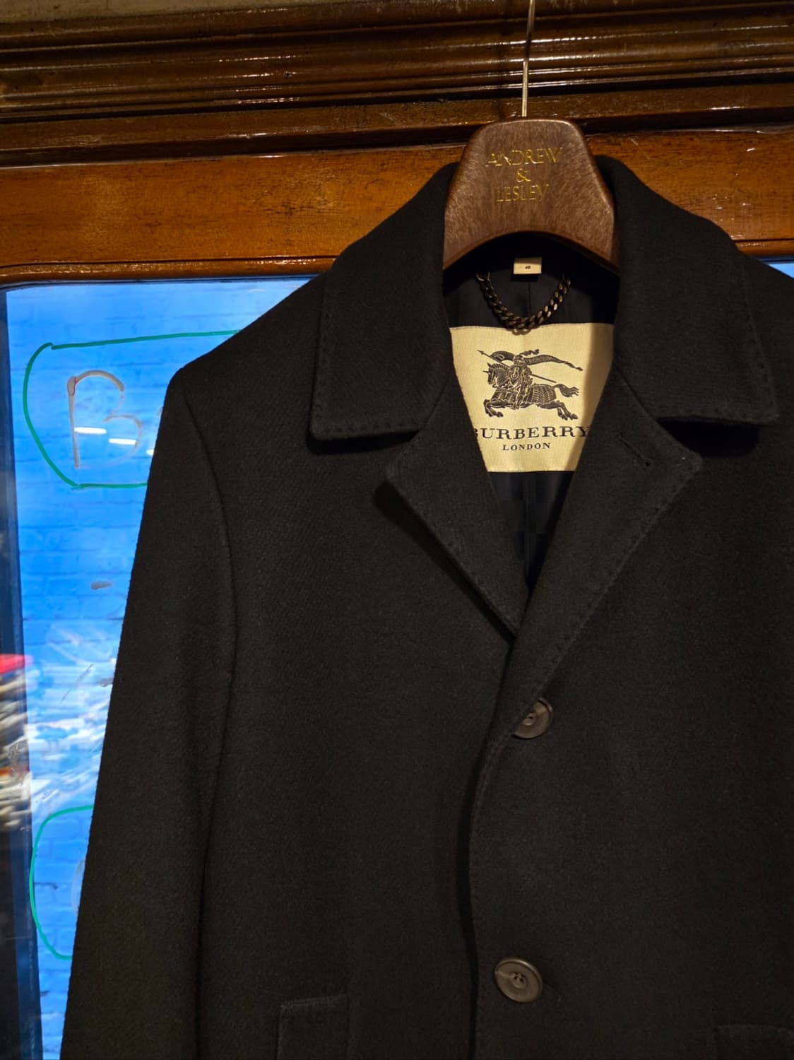 버버리 트위드코트 상품이미지3