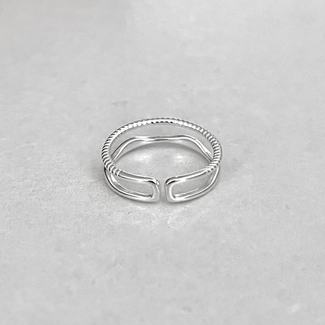 슬림 레이어드 반지 상품이미지4