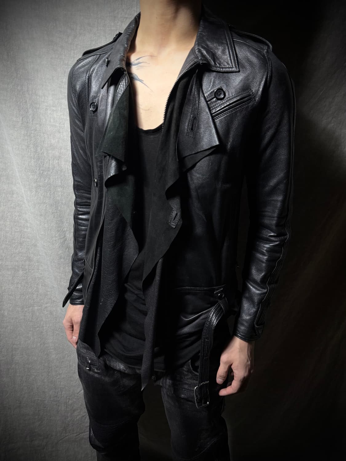 .efilevol Leather Jacket 상품이미지1
