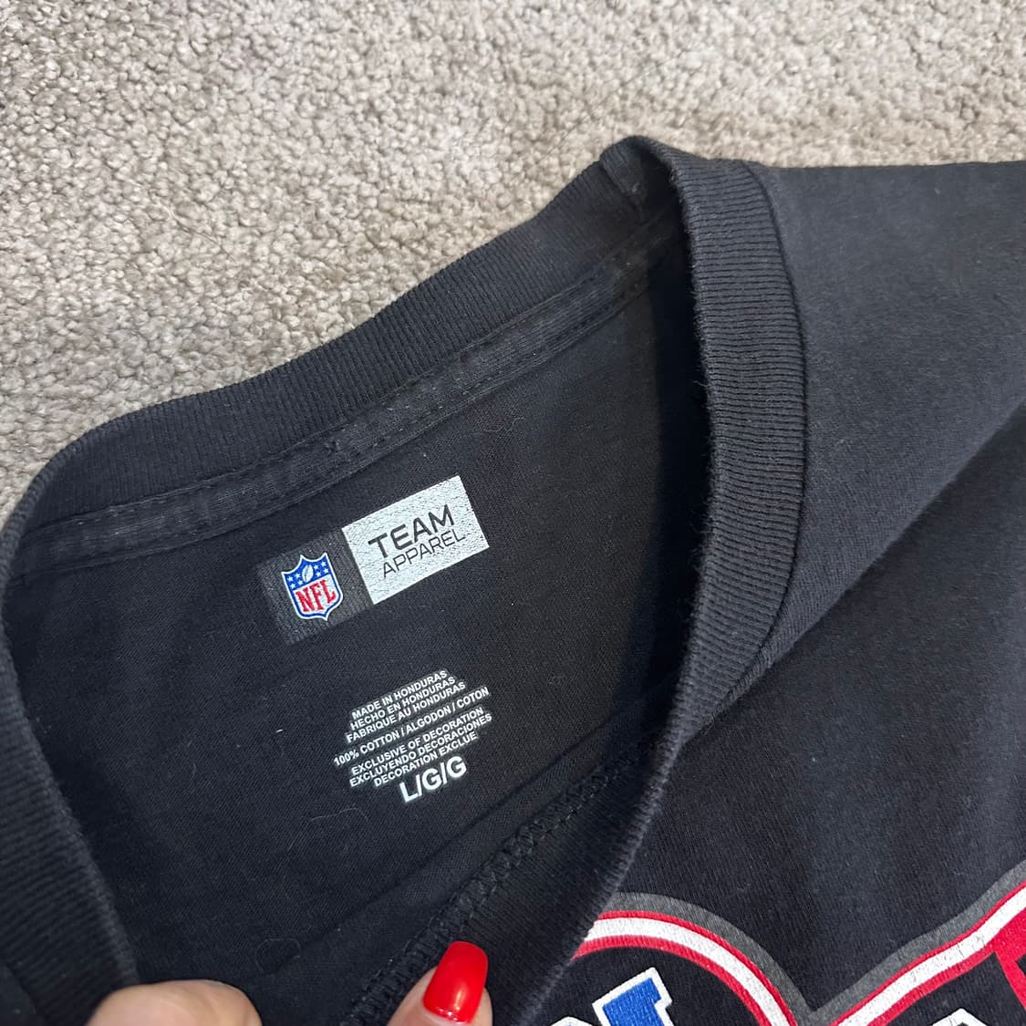 NFL 탬파베이 버커니어스 롱슬리브 티셔츠L 상품이미지2