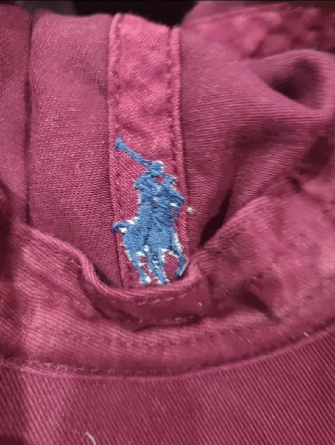 폴로 볼캡 버건디 상품이미지4