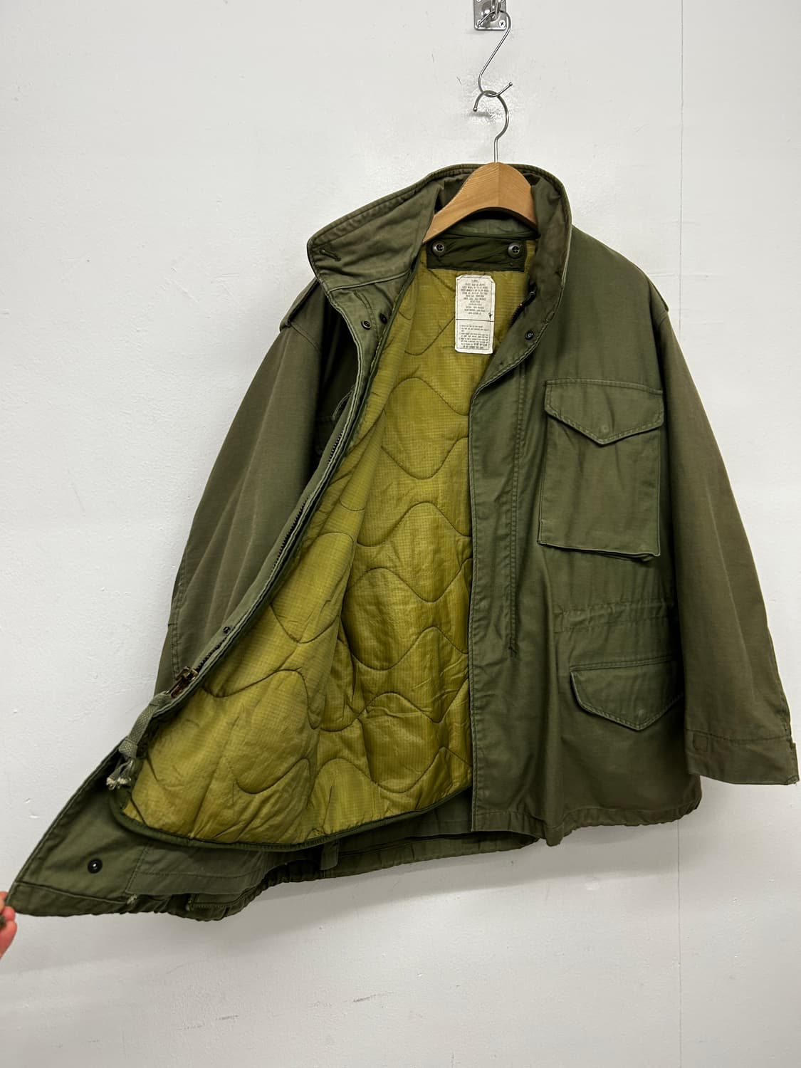 80s 알파인더스트리 M65 필드 자켓 상품이미지6