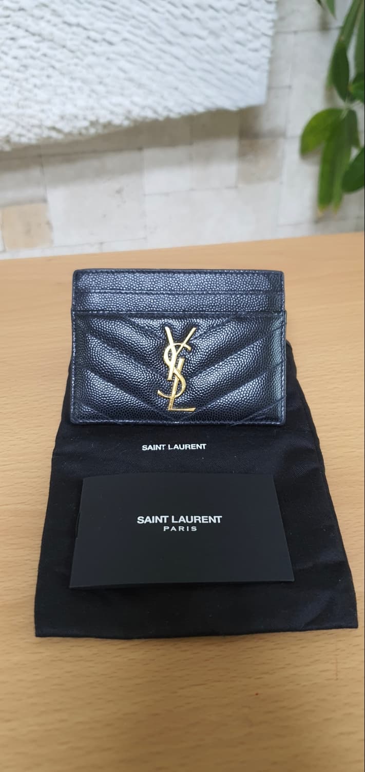 입생로랑 생로랑 카드지갑/지갑 금장 정품A급(감정O) 상품이미지1