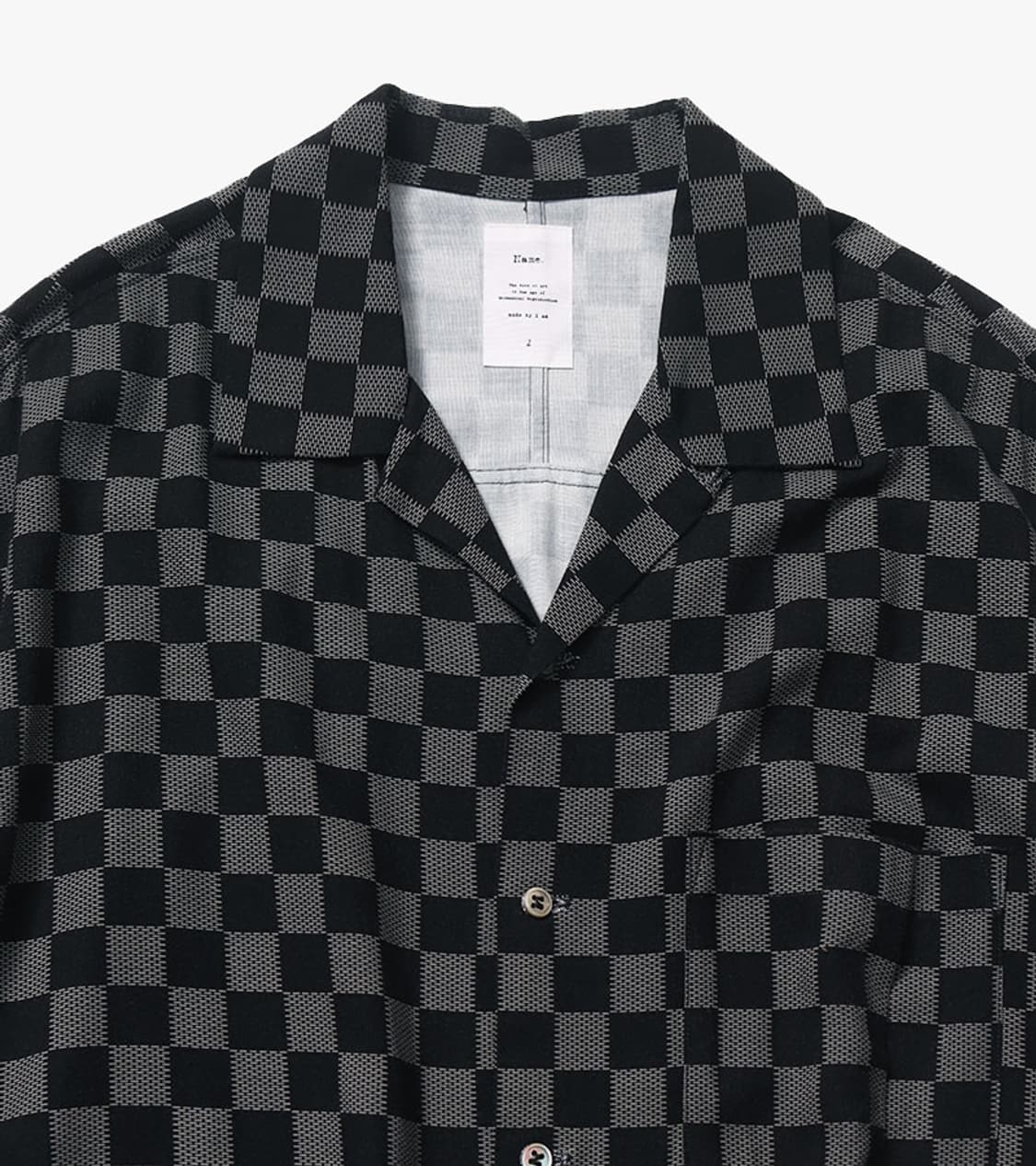 NAME. X STUDIOUS - CHECKER BOARD SHIRT 상품이미지4