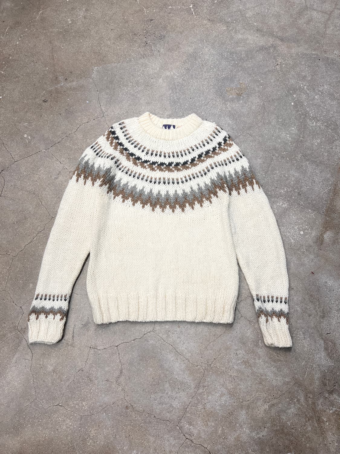 90’s 아크릴 에스닉 니트 상품이미지1