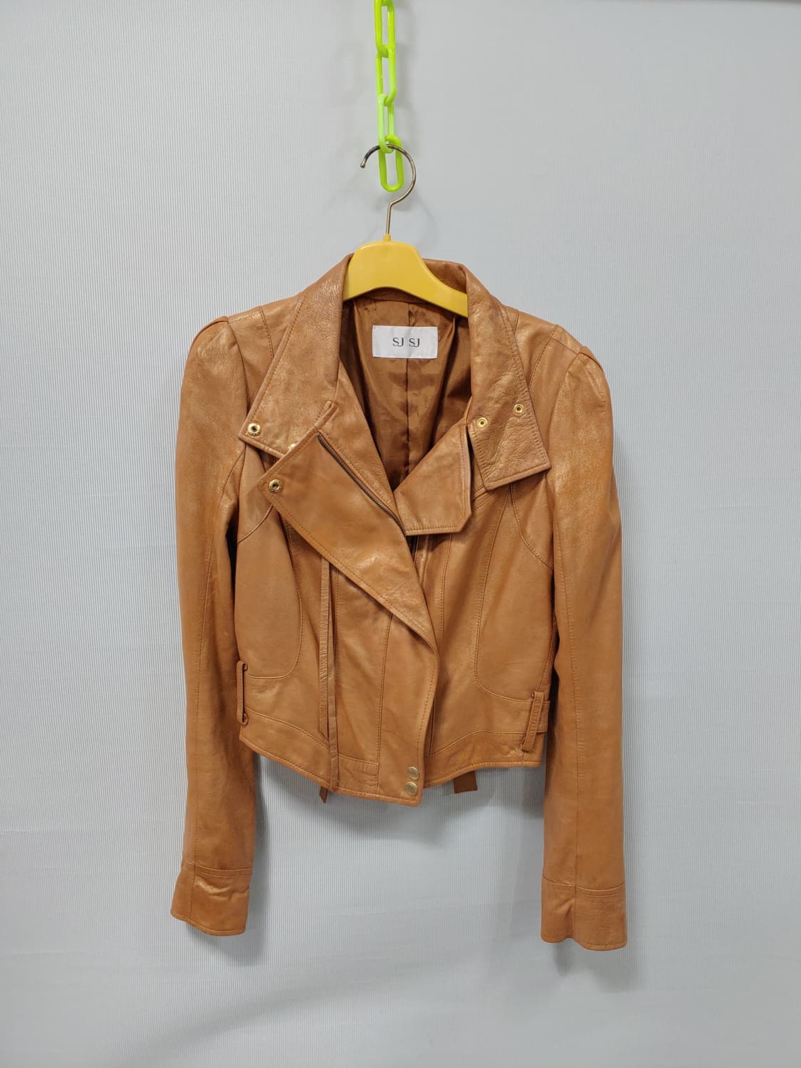 SJ SJ  에스제이 가죽 라이더 자켓 88-98-165 상품이미지1