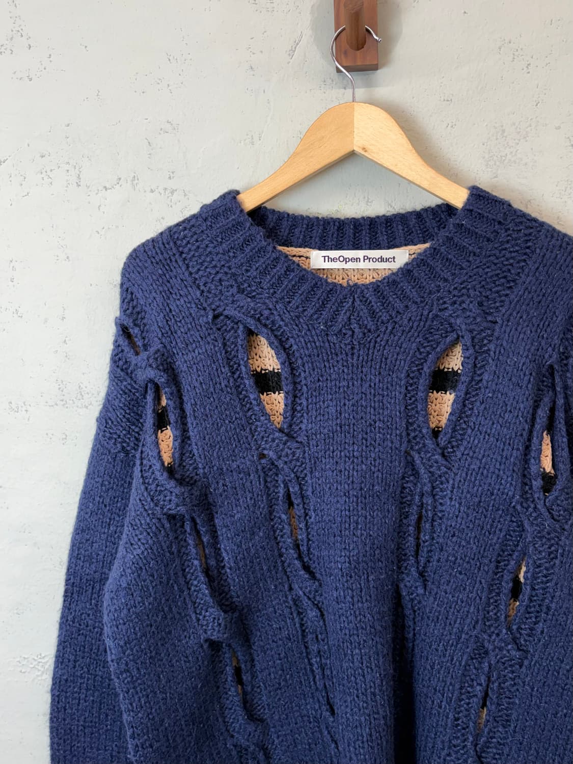 더오픈프로덕트 컷아웃 니트 상품이미지7