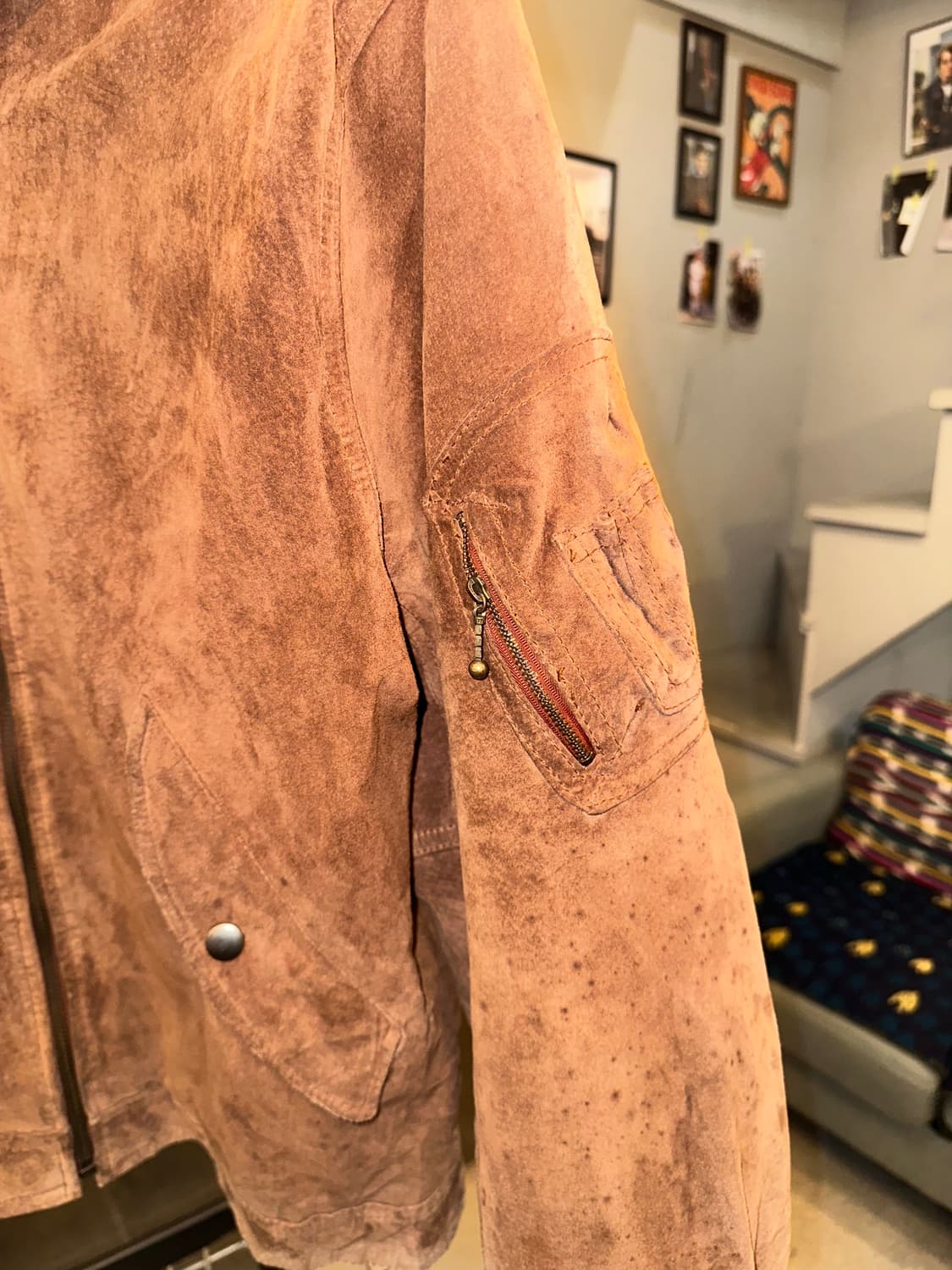 90’s Men’s Flandre pig-leather embroider 상품이미지8