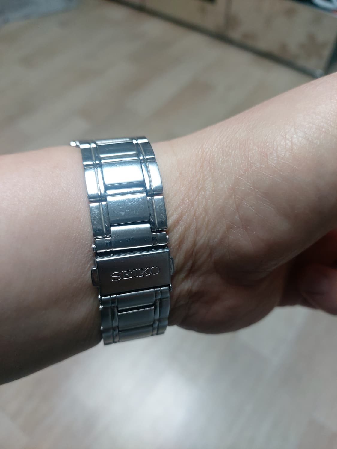 세이코 사파이어 글래스 블랙 다이얼 상품이미지5