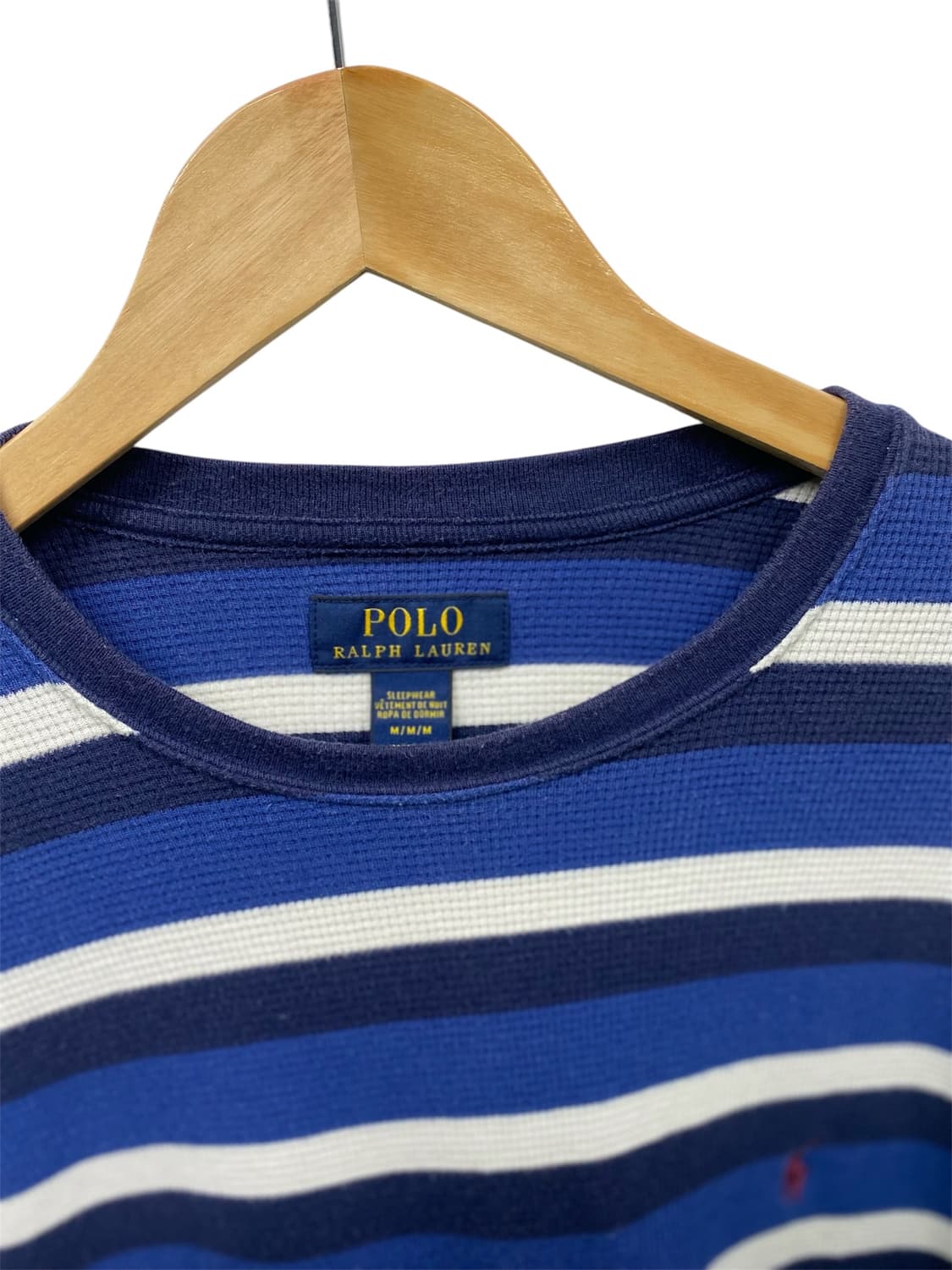  폴로 랄프로렌 와플 스트라이프 티셔츠 M 상품이미지3