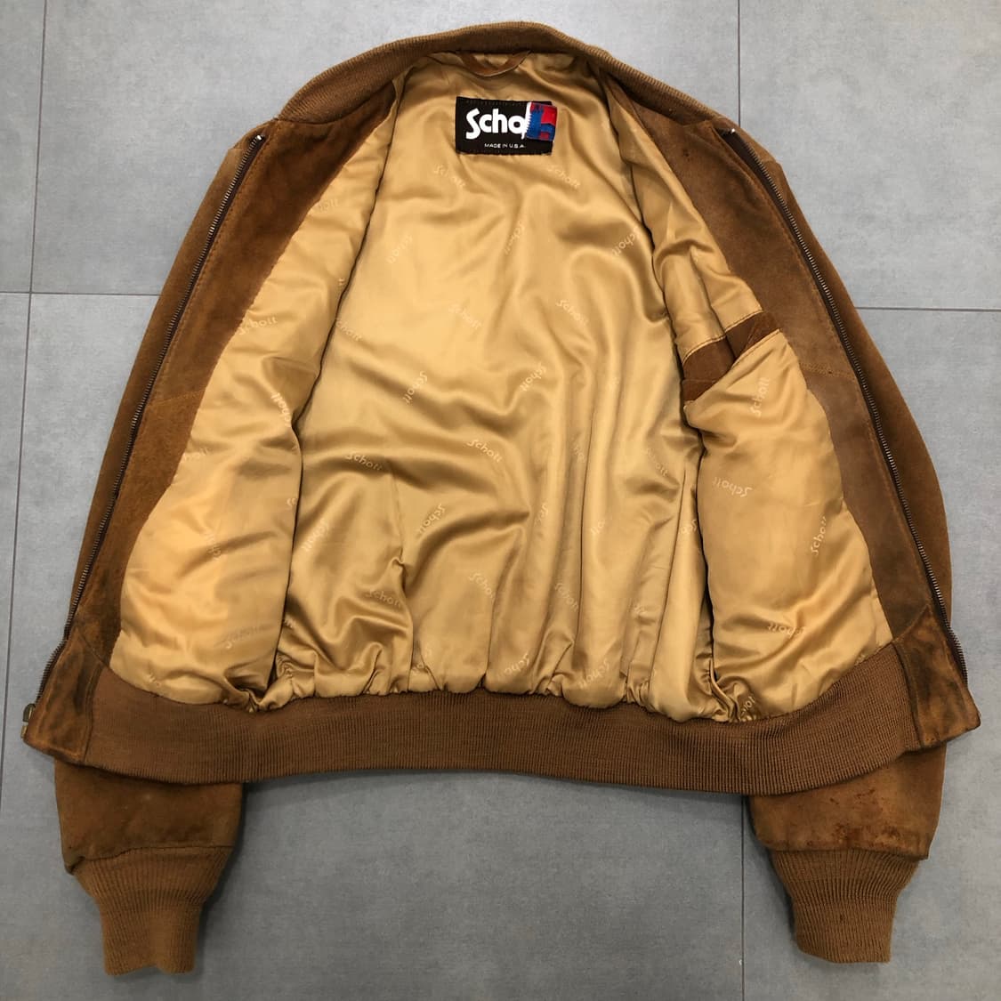 schott 쇼트 미국 usa 스웨이드 레더 가죽 자켓 40 상품이미지3