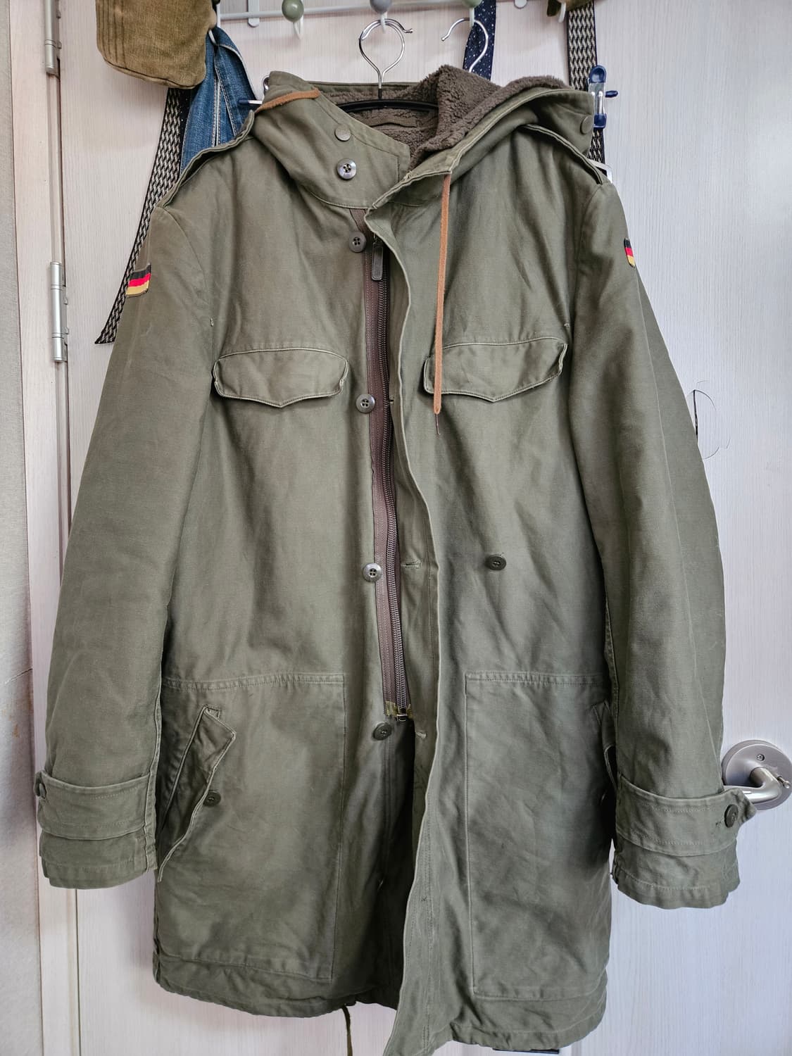 80s 독일군 스노클파카 gr11 내피포함  상품이미지1