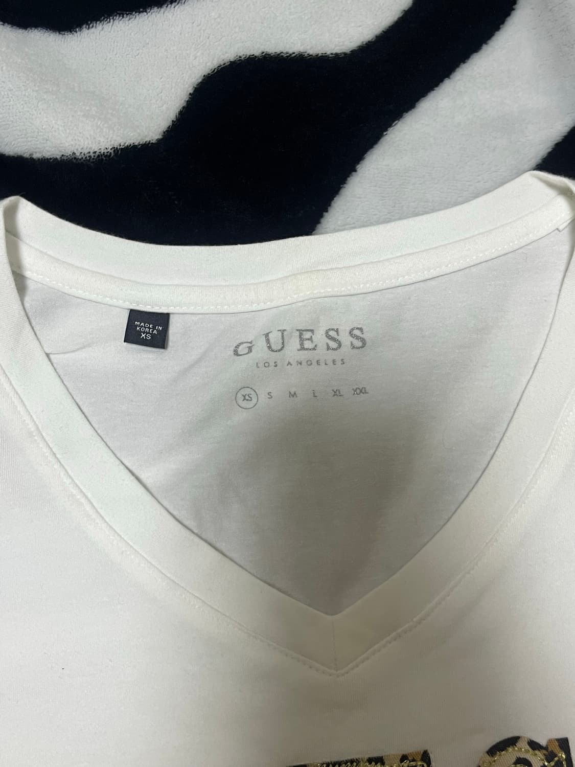 guess leopard tshirt 상품이미지2
