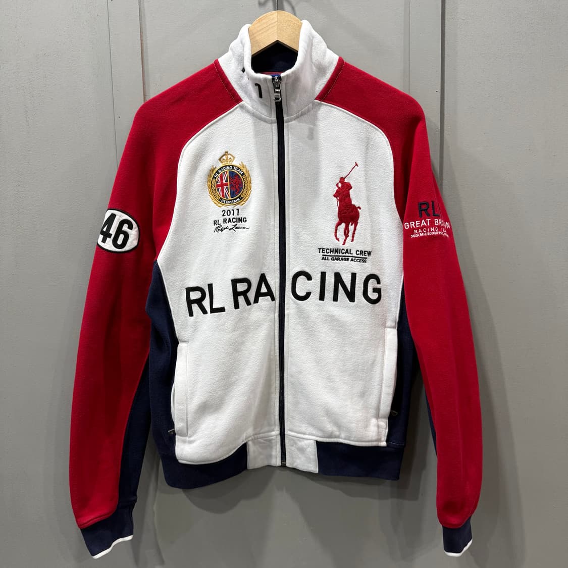 M 폴로 랄프로렌 빅포니 RL1 레이싱 집업 자켓 상품이미지1