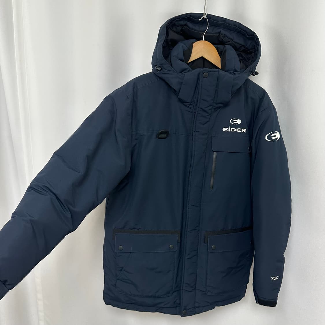 아이더 남자 솜빵빵 방한 패딩 네이비 오리털 XL 105 상품이미지2