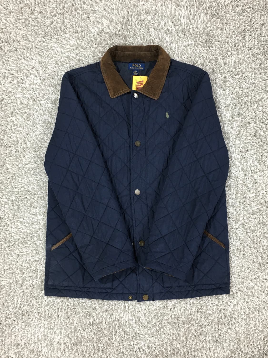 폴로 랄프로렌 네이비 퀼팅 자켓 상품이미지1