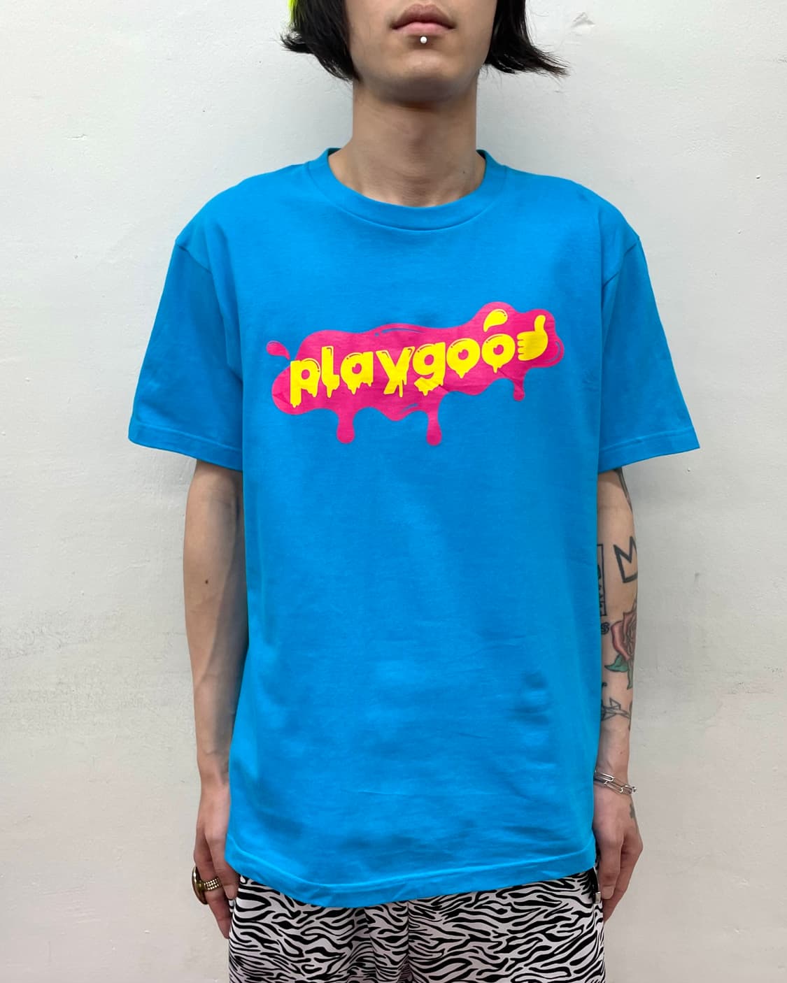 playgood blood blue t-shirt 상품이미지1