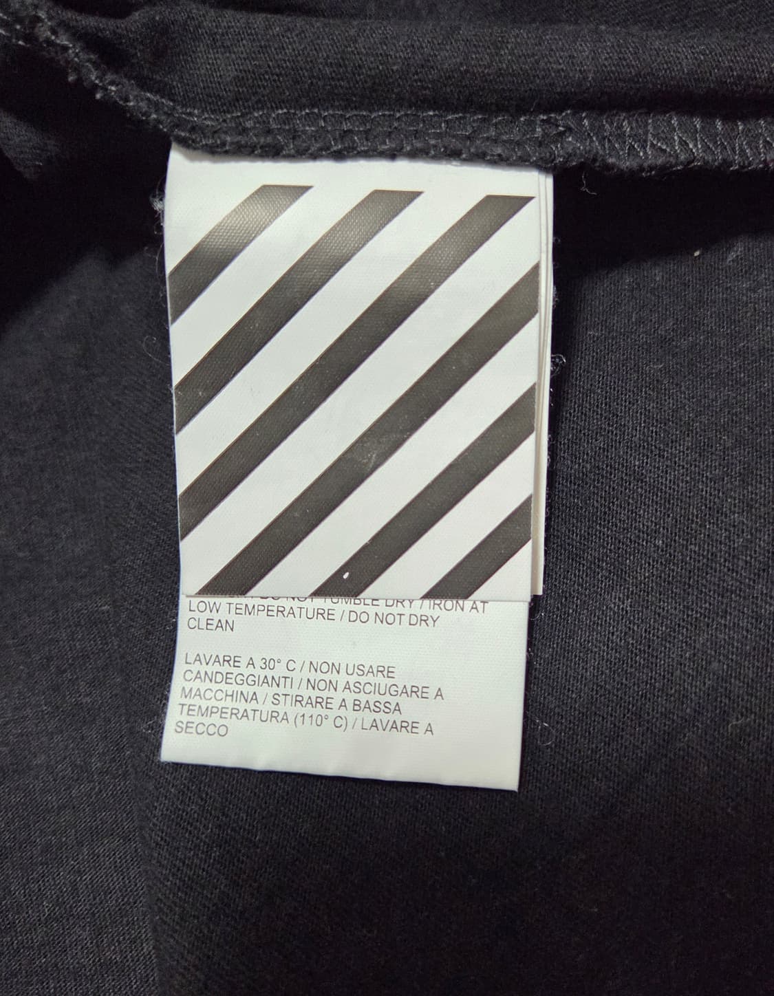 오프화이트 핸드카드 반팔 티셔츠 상품이미지8