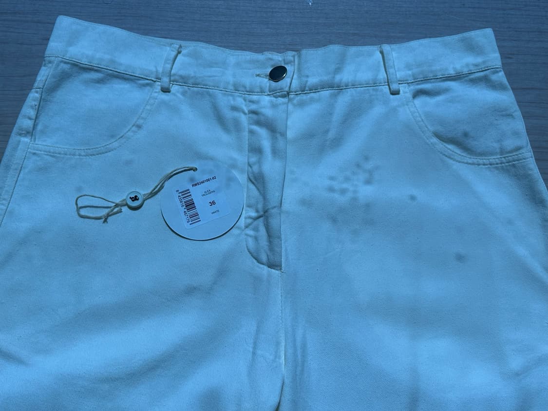 [36] 기마구아스 alex trousers white 상품이미지2