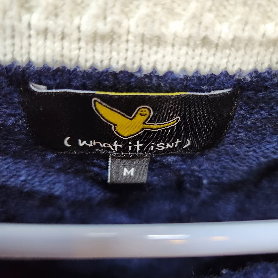 와릿이즌 로고 케이블 니트 조끼 M(L) 남여공용 상품이미지5