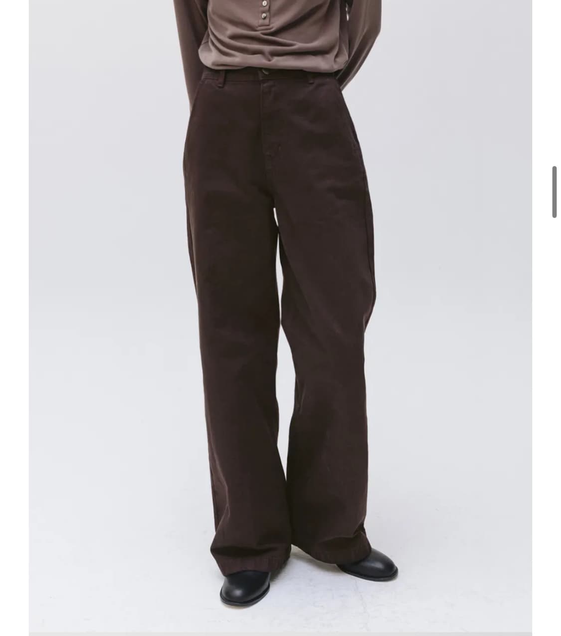 모이아 가먼트 다이드 데님 garment dyed denim 상품이미지1