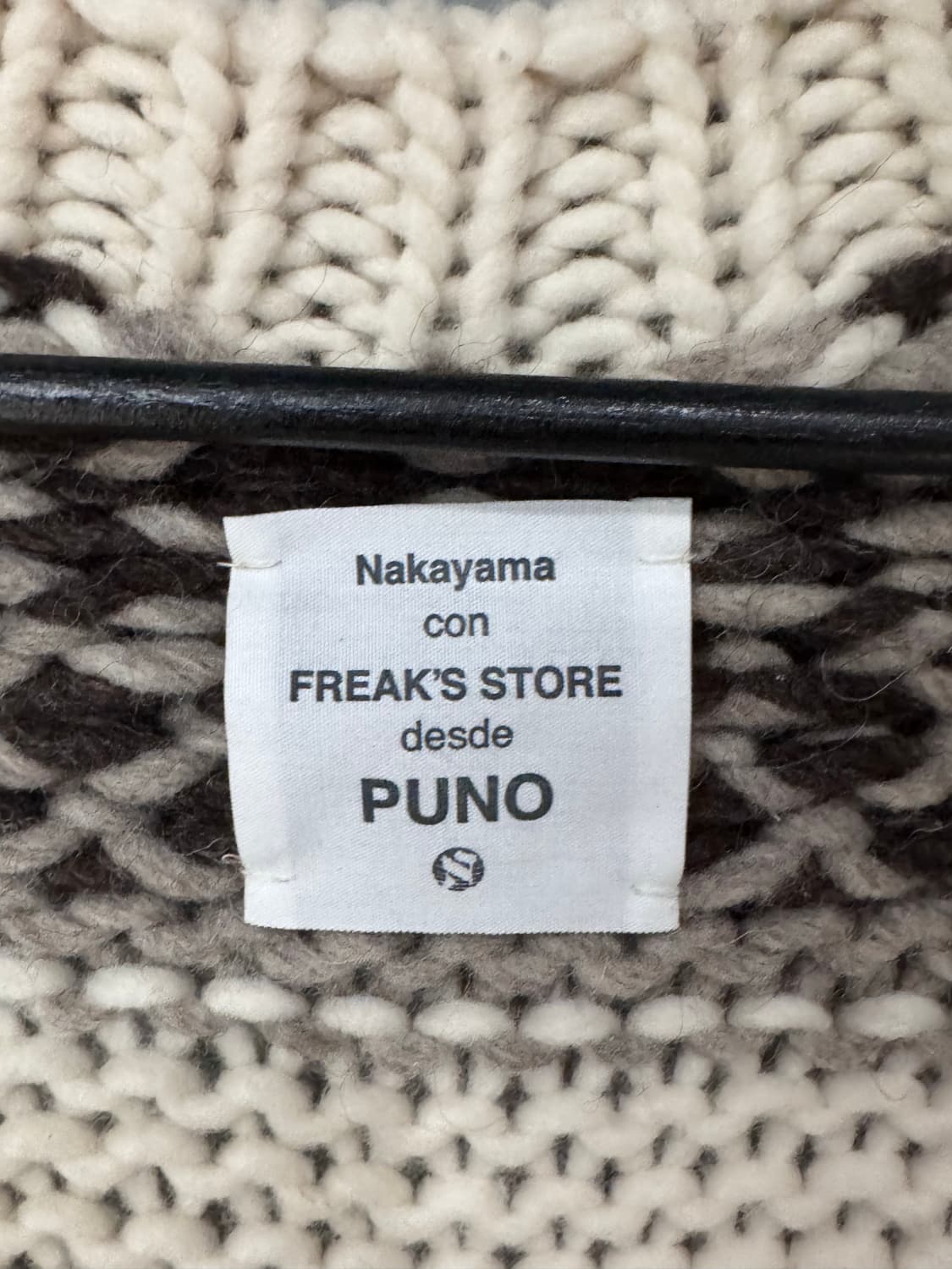 프릭스스토어 x Nakayama 울 코위찬 가디건 상품이미지4