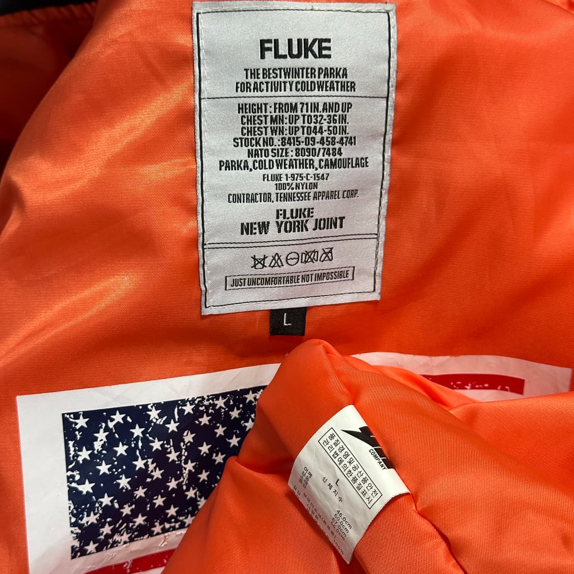 플루크 시그니처 MA-1 항공점퍼 상품이미지7